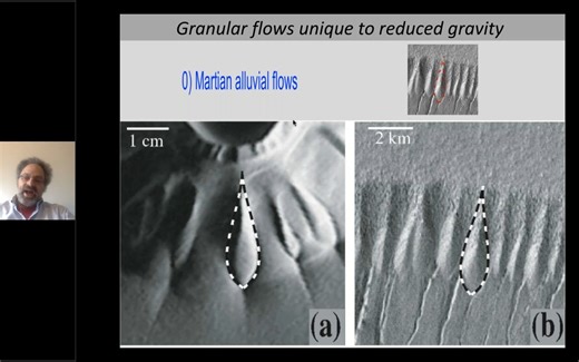 (Granular Matter) T. Shinbrot: Granular flows in reduced gravity environments