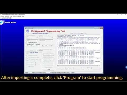 Programming the airbag module of 2013 GM Malibu with DPS and RLink J2534