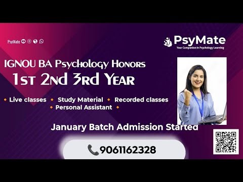 IGNOU BA Psychology Honors | PsyMate | BPCC 110 Applied Social Psychology Unit 1 Part 1 | 2nd Year