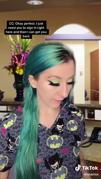 The woman who shows up extra early for an appointment 📋 | hi i have an appointment