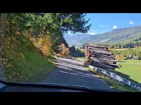 Südtirol, Ahrntal St Peter Fahrt ins Tal