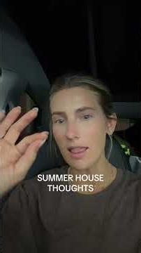 My thought on summer house , why is Wes so damn ugly? I don’t understand how he even pulled Ciera in