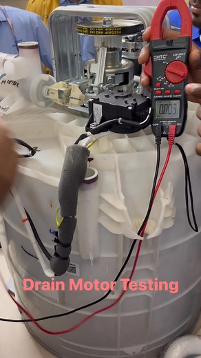 Top load Washing Machine Drain Motor Testing #washingmachine #TopLoad #testing #fblifestyle | Technical Support Asif