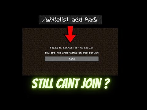 How To Fix "You are not white-listed" Error | Logical Method