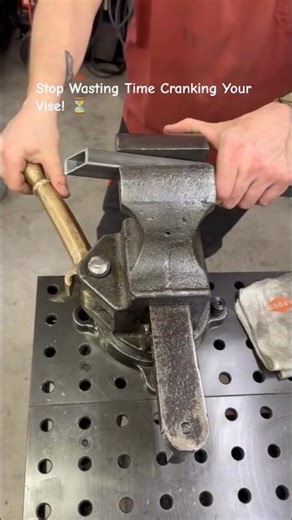 Stop Wasting Time Cranking Your Vise! ⏳