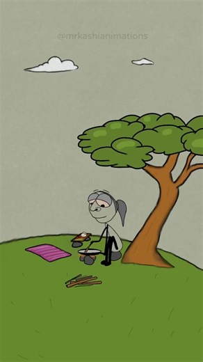 1.6K views · 42 reactions | Sign Language !! 藍藍 #shorts | Funny Cartoon | Facebook