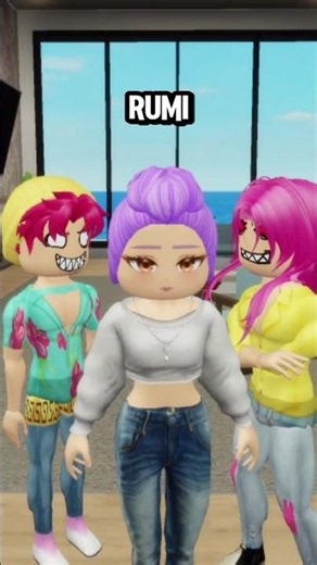 RUMI BECAME SAD FOR THEM BUT ZOEY FINDS OUT THAT...😱 #roblox #brookhaven #robloxshorts