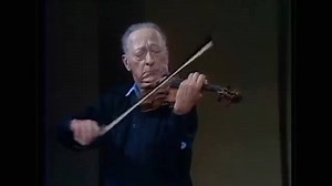 Bach, Chacona - Heifetz | The violinist