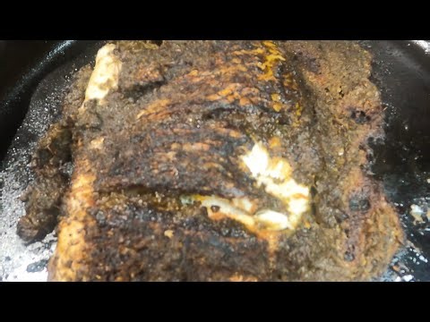 The Ultimate Cast Iron Whole Jerk Sheepshead Recipe!