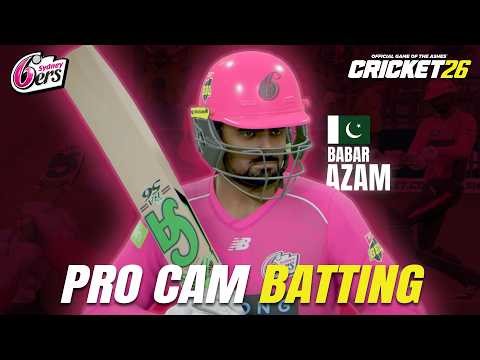The REAL Babar Azam Experience? Pro Cam Gameplay | Cricket 26