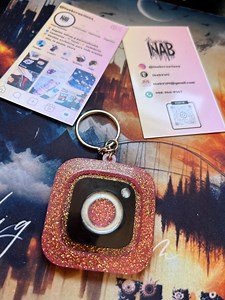 Resin Keychains With NFC Technology - Etsy