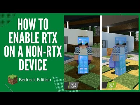 How To Enable RTX like shaders on a NonRTX Device for Minecraft (No Longer Works for 1.20+)
