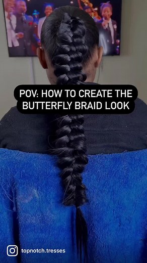 How to Create a Stunning Butterfly Braid Ponytail with Weave