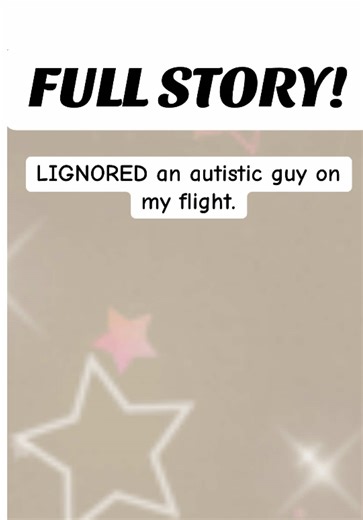 Ignored an Autistic Guy on My Flight: A Story