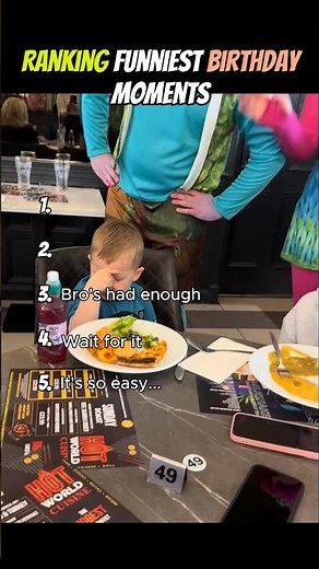 Ranking FUNNIEST Birthday Moments 😂🎂