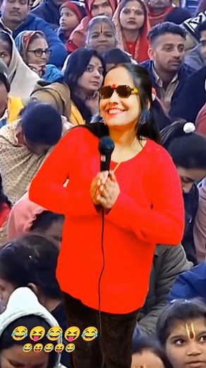 9.3K views · 10K reactions | Mai aapki Maiya hu.. Anudracharya ji ❤️.. . @kaushalya1988 . #reels #viral #guruji #comedy #new ##❤️ | Kaushlya Devi | Facebook