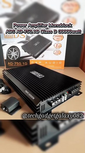 Power Amplifier ADS AD-750.1D Review and Recommendations