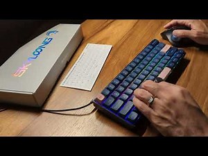 Skyloong GK61 Pro Keyboard Sound Test
