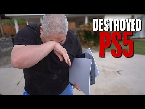 MY PS5 WAS DESTROYED