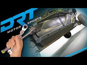 DRT Kawasaki TERYX KRX/4 1000 Rock Sliders Installation Guide.