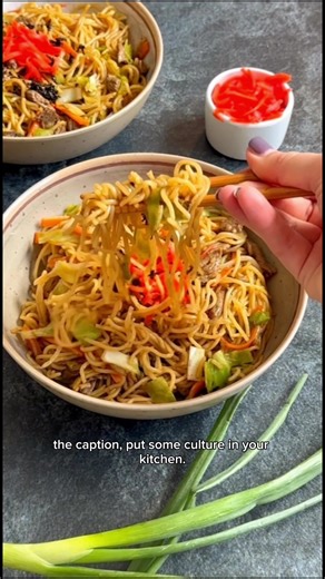 Delicious Beef Yakisoba Recipe: Japanese Street Food