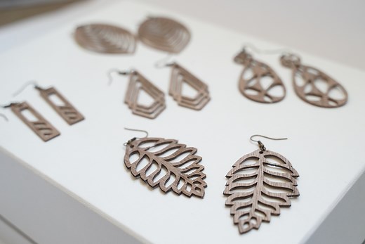 How to Make Wooden Earrings