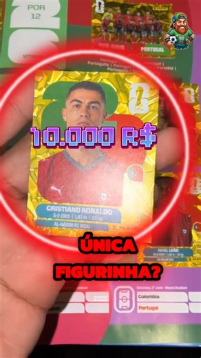 🤑 The $10,000 Cristiano Ronaldo Sticker! #worldcup