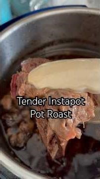 Instapot Pot Roast That Falls Apart (Sunday Supper Favorite)”