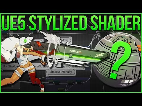 Creating a BOLD Anime Art Style in UE5 Through Guilty Gear Strive (+ Shader Download)