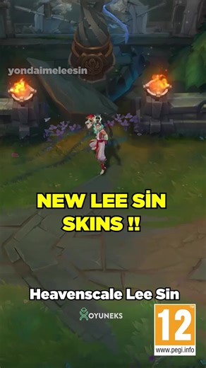 Exciting New Lee Sin Skins Revealed!