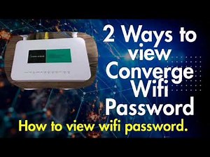 How to view Converge wifi password (Paano makita ang wifi password) | Hoo Basics (change password)