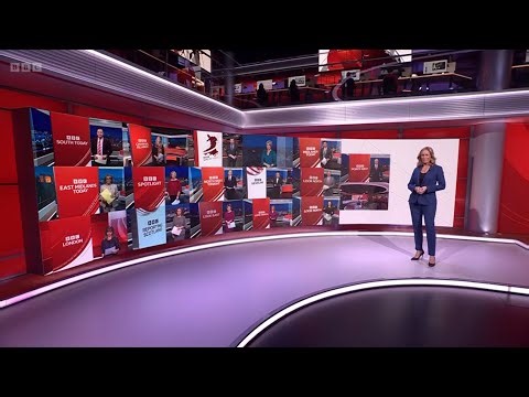 BBC ONE - Regional/national news idents - 12th January 2026