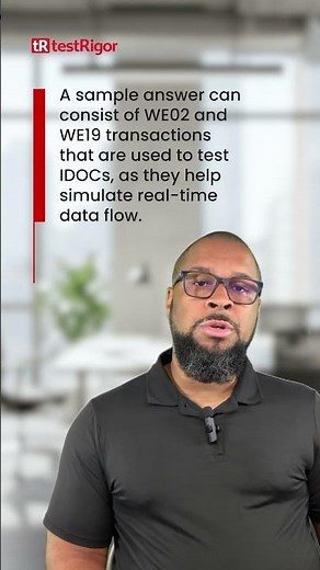 How do you validate IDOC processing in SAP during testing?