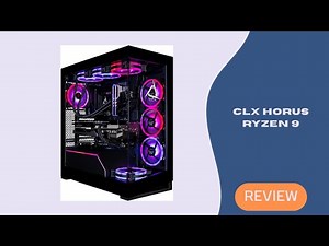 CLX Horus Ryzen 9 9950X3D + RTX 5090 Review – Ultimate Power Tower