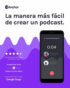 95 reactions · 35 shares | Anchor es la aplicación gratuita galardonada que te permite crear podcasts con facilidad. | Spotify for Creators | Facebook