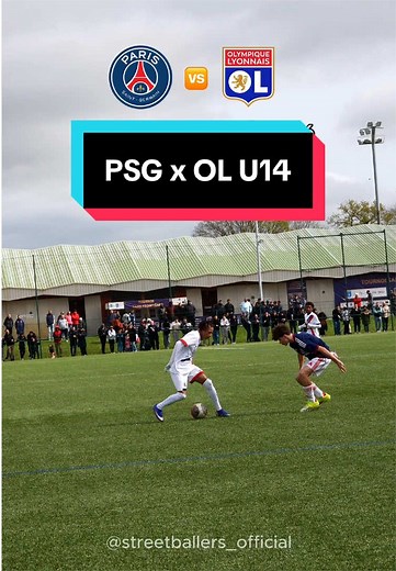 PSG academy is too good 😳 #tsf2026 #psg #ol #highlights #footballtiktok