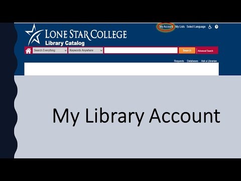 My Library Account