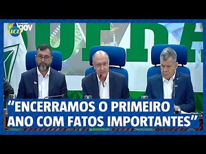 Alckmin: "O crescimento esperado do PIB era 0,8% e terminamos com 2,9"