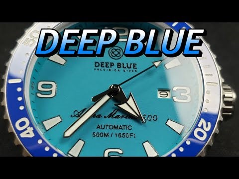 DEEP BLUE ALPHA MARINE 500 FULL LUME DIAL