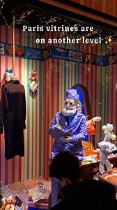 Paris Luxury Window Displays 🇫🇷 | Galeries Lafayette #shorts #paris #galerieslafayette