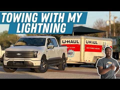 My F-150 Lightning U-Haul Towing Experience!