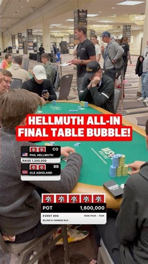 Hellmuth Snap Calls!