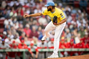 Kenley Jansen works out of jam for save, but decries quality of baseballs