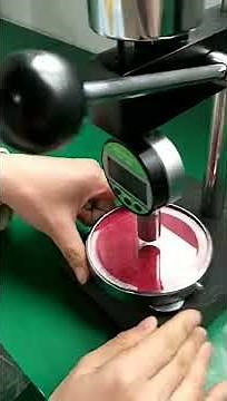 Shore Hardness Tester Stand with Shore Durometer