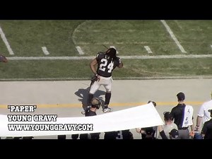 Marshawn Lynch Dancing on the Sideline - "PAPER" #RAIDERNATION