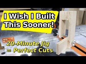 This Mitre Saw Hack Changed My Workflow – Easy 20-Minute Jig