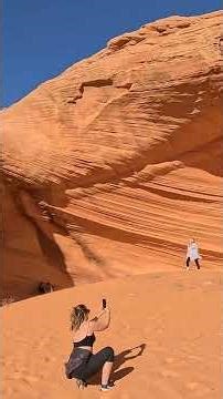 Secret Sandstone Cave Near Page Arizona
