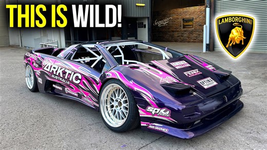 Fake Lamborghini Build Gets Wild Livery!