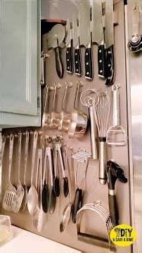 Satisfying kitchen Utensils Cleaning And Organizing