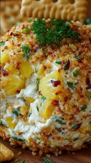 Heavenly Pineapple Cheeseball